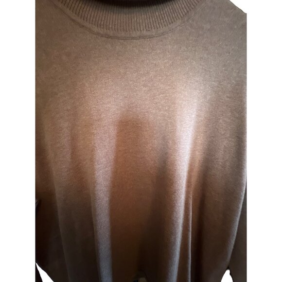 Orvis cotton and cashmere blend turtleneck sweater in size XLP - Picture 3 of 4